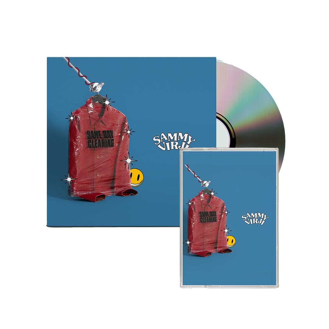 Same Day Cleaning CD, Cassette & Signed Art Card