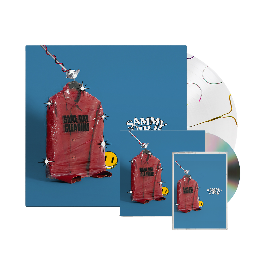 Same Day Cleaning Picture Disc, CD, Cassette & Signed Art Card