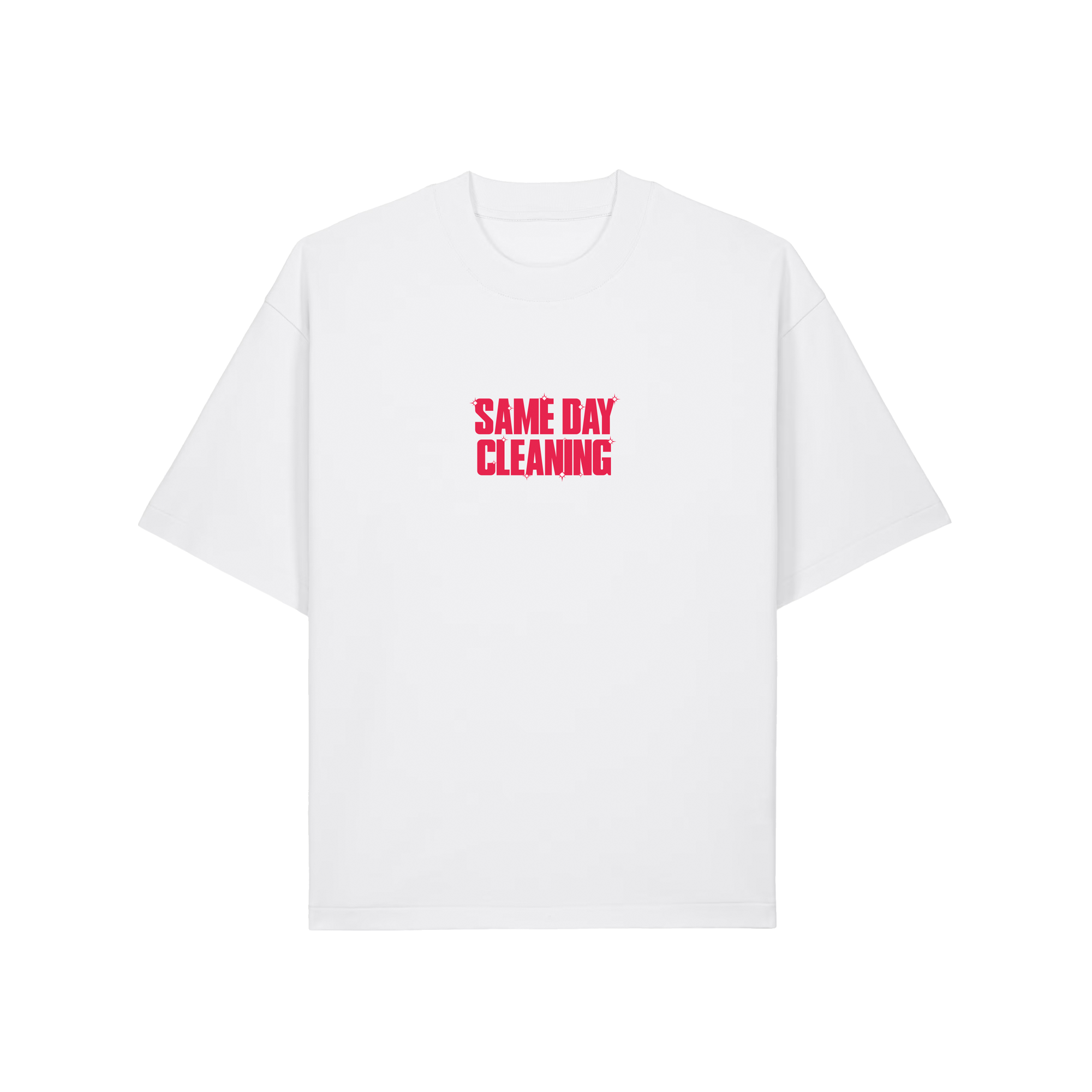 Sammy Virji - Same Day Cleaning White T-Shirt